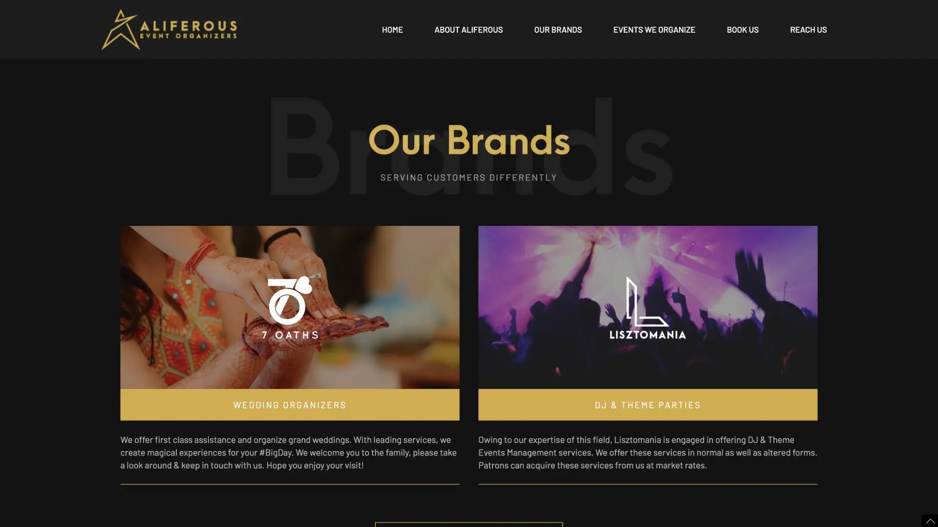 Aliferous Event Organizers