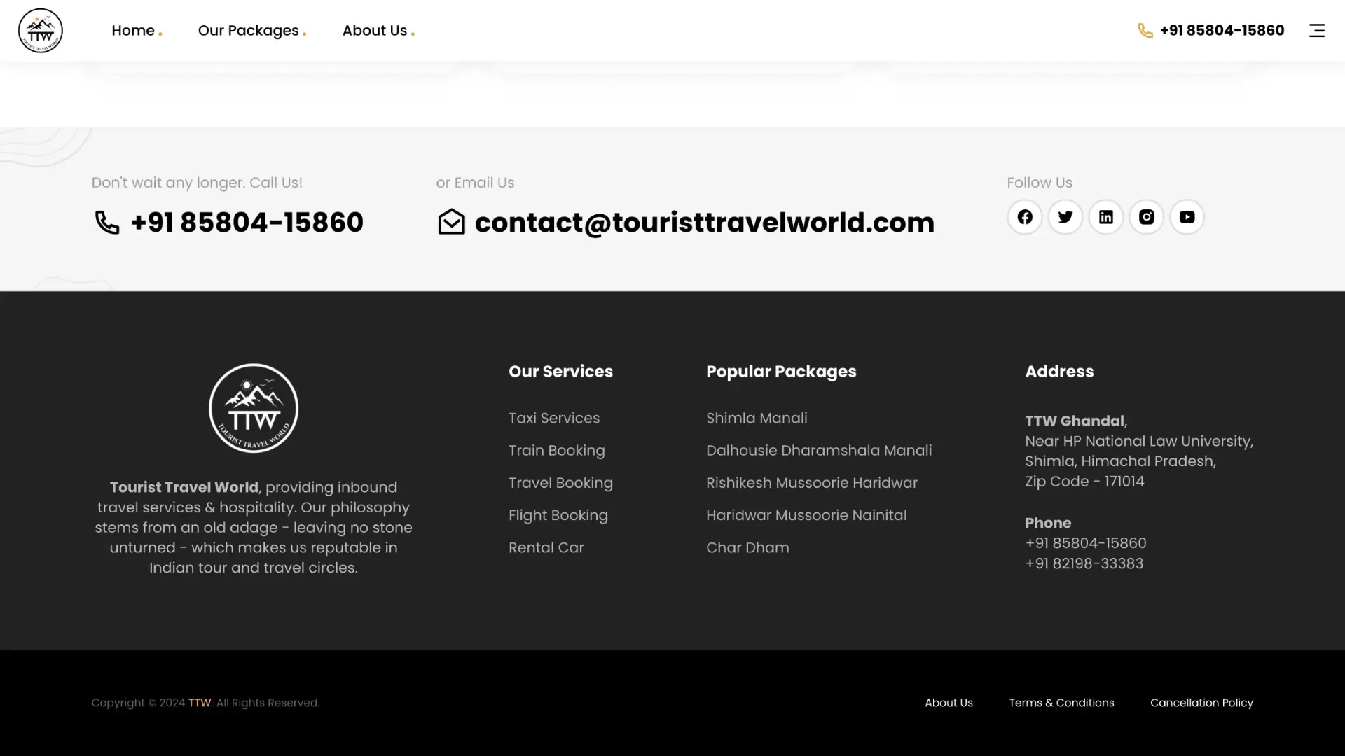 Tourist Travel World