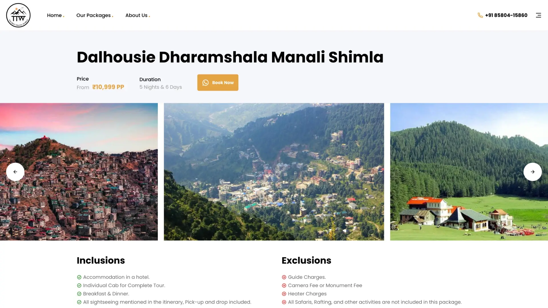 Tourist Travel World